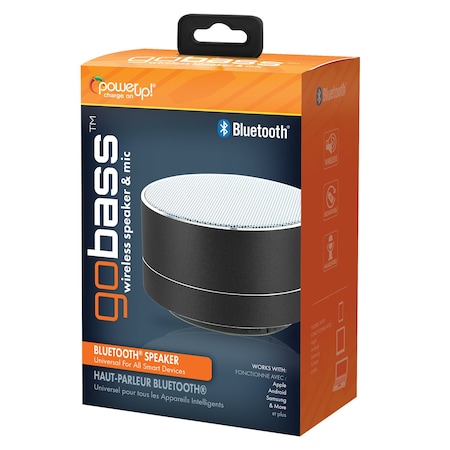 Power Up! GoBass Bluetooth Speaker 192-540903